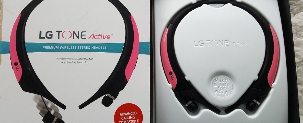LG TONE Active Pink (Bluetooth)